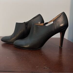 Coach Seneca Black Leather Booties – Size 8.5